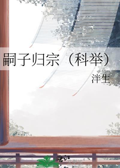 嗣子归宗(科举) 徐琮安24